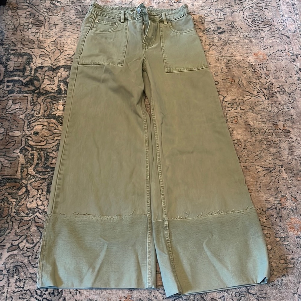 Milk it green baggy pant - mint green